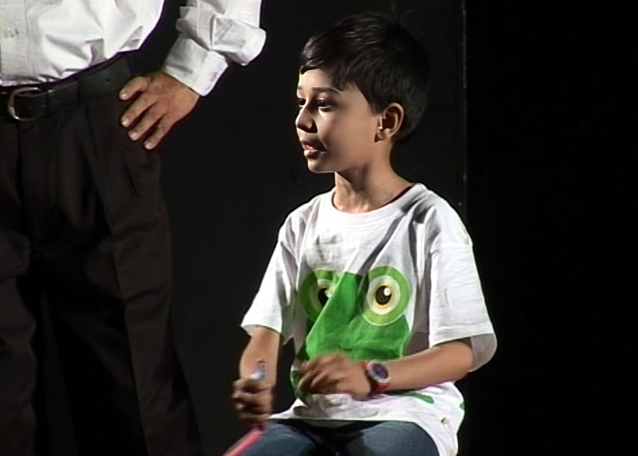 Abhigyan Guha acted in the theatre 16 Millimeter based on terrorist attack in Indian Parliament.